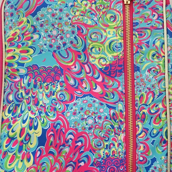 NWT Lily Pulitzer "Lily's Lagoon" folio/tablet cas - Picture 2 of 4